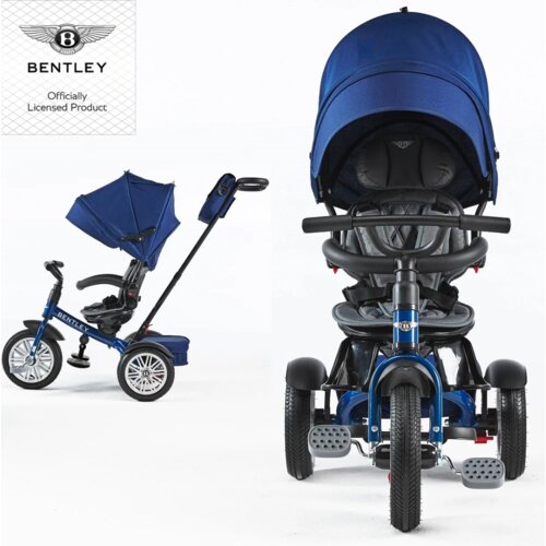 Bentley trike Tricikel 6 v 1 sequin blue Slike
