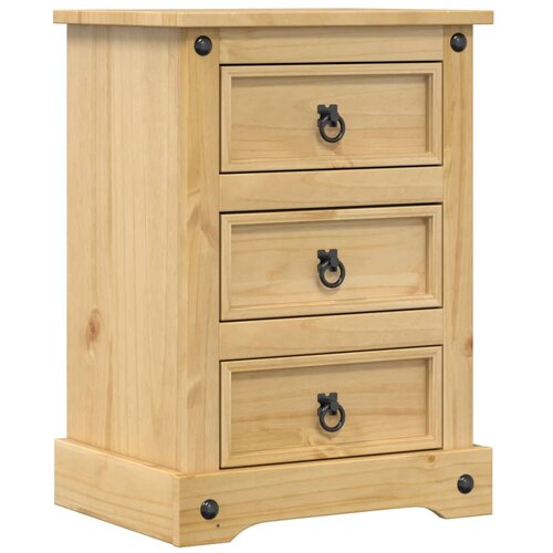Maison Chic Nočna omarica - Nočna miza Corona 45x35x64 cm trdna borovina, (21687713) Slike