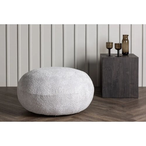 Venture Home puf Bologna 74 &amp;times; 40 &amp;times; 74 cm, svijetlosiva Slike