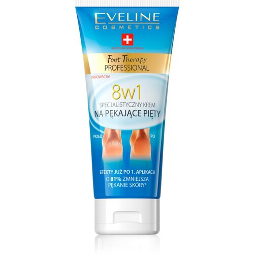 Eveline Cosmetics Foot Therapy krema za razpokane pete 8 v 1 100 ml Cene