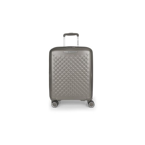 Gabol Kofer mali (kabinski) pro&amp;scaron;irivi 40x54x22/25 cm Polypropilen 42,1/47,9l-2,8 kg Queens metalik krem ( 16KG125022V ) Slike