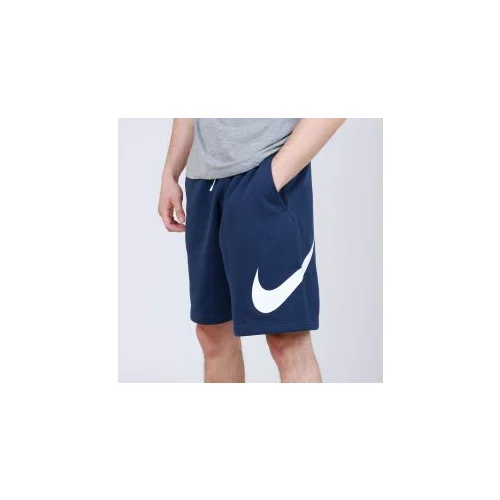 Nike Sportske hlače 'Club' crna / bijela