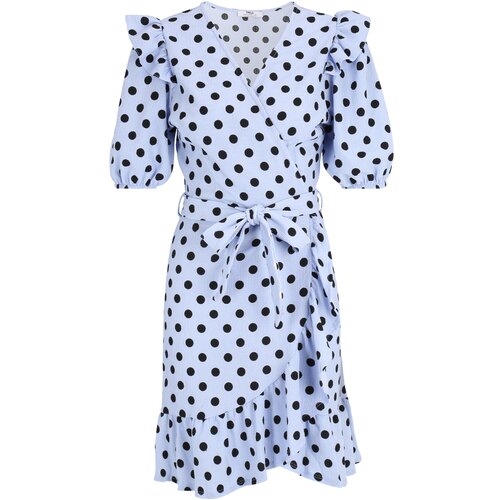 Dorothy Perkins Tall Obleka svetlo modra / črna Slike