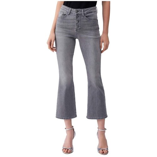 Liu Jo Jeans straight UA6040D0305 Siva Cene