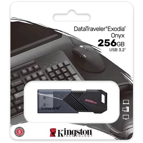 Kingston DataTraveler Exodia Onyx 256GB USB 3.2 Gen1 (DTXON/256GB) USB ključ