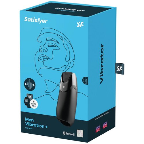 Satisfyer MEN VIBRATION+ BLACK Cene