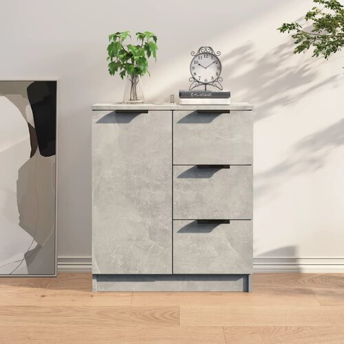  Komoda siva boja betona 60x30x70 cm od konstruiranog drva Cijene