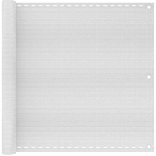 Balkonska Za&scaron;tita HDPE 90x600 cm Bijela Cijene