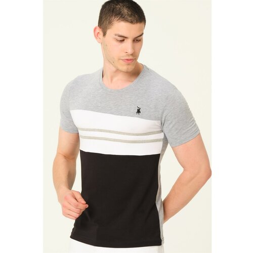 Dewberry T8593 MEN&amp;#039;S T-SHIRT-GRAY Slike