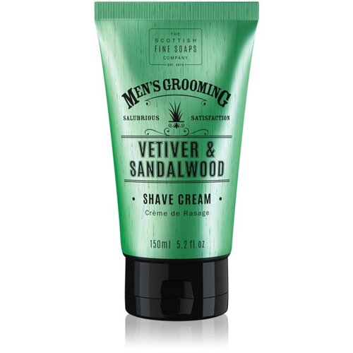 Scottish Fine Soaps Men’s Grooming Vetiver & Sandalwood krema za brijanje za muškarce 150 ml Cene