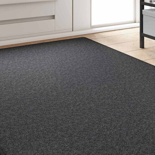  Tepih trkač Tamno siva 100 x 250 cm 100% Polipropilen Slike