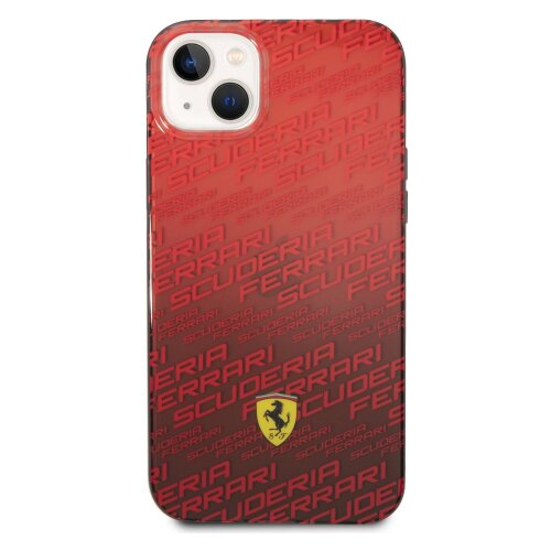 Ferrari silikonski ovitek Scuderia FEHCP14MEAOR za iPhone 14 Plus - rdeč Slike