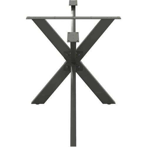  Noge blagovaonskog stola u obliku pauka antracit 150x78x(72-73) cm čelik - Antracit 150 x 78 x (72-73) cm 1 Slike