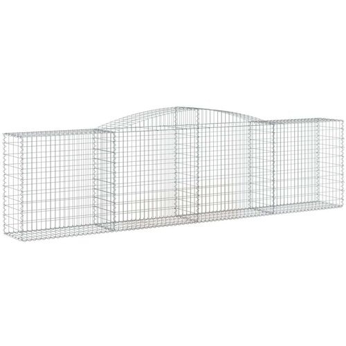 Lučne gabionske košare 3 kom 400x50x100/120cm pocinčano željezo Cijene