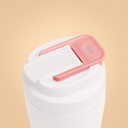 BeastPink termo fla&amp;scaron;a white 500 ml Slike