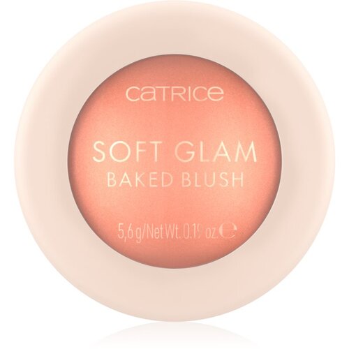 Catrice soft glam highlighter i rumenilo u jednom nijansa 020 peachy breeze 5.6 g Slike