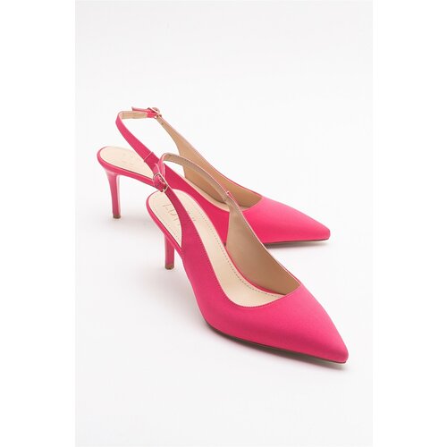 LuviShoes Women's Sleet Fuchsia Heeled Shoes Slike