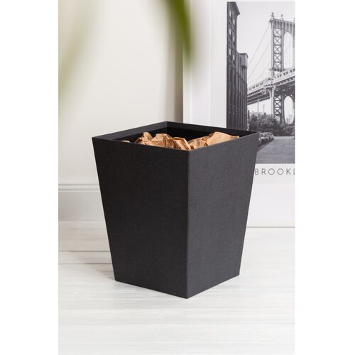 Bigso Črn ko&amp;scaron; za smeti Sofia Canvas Paper Laminate &amp;ndash; Slike