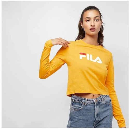 Fila MARCELINE CROPPED LS SHIRT žuta