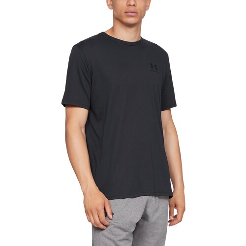 Under Armour Majica Sportstyle Left Chest SS Black Slike