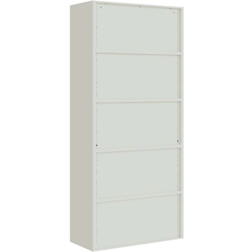 VidaXL Ormarić za spise svjetlosivi 90 x 40 x 240 cm čelični Slike