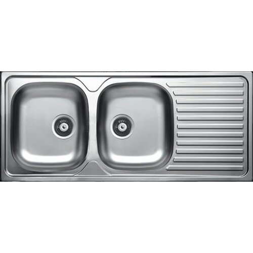 Sink Solution DVOJNO KORITO A LINE 1160x500 Slike