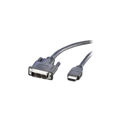 Roline DVI / HDMI priključni kabel DVI-D 18+1-polni utikač, HDMI A utikač 1.00 m crna 11.04.5519 sa zaštitom, utikač pri Cijene