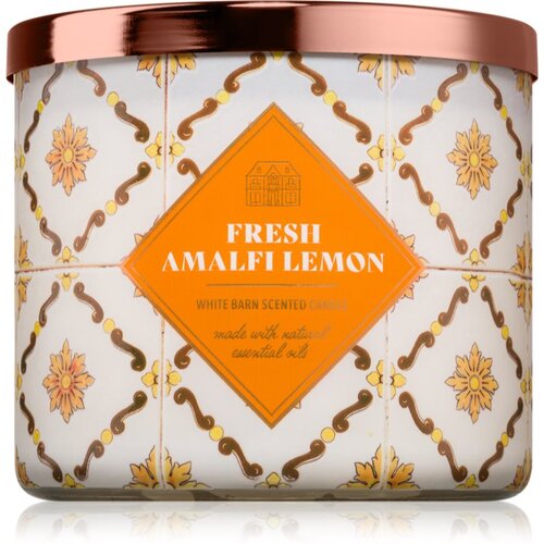Bath & Body Works Fresh Amalfi Lemon mirisna svijeća 411 g Cijene