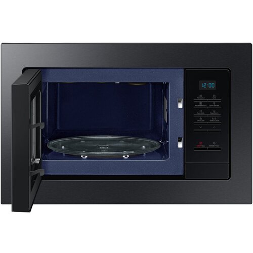 Samsung ugradbena mikrovalna pećnica MG23A7013CA/OL grill, crni inox Slike