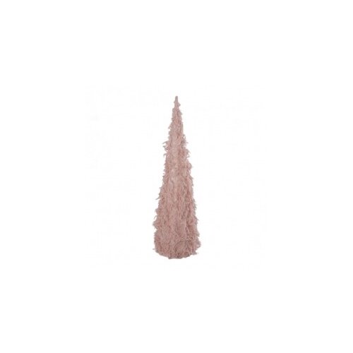  Plush cone jelka plišana roze led 80cm Cene