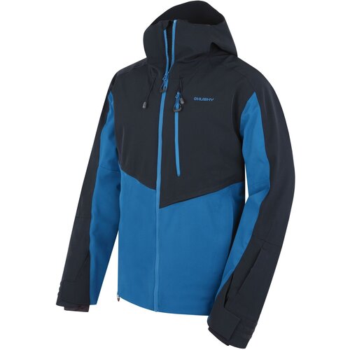 Husky men's ski jacket mistral m black blue/blue Slike