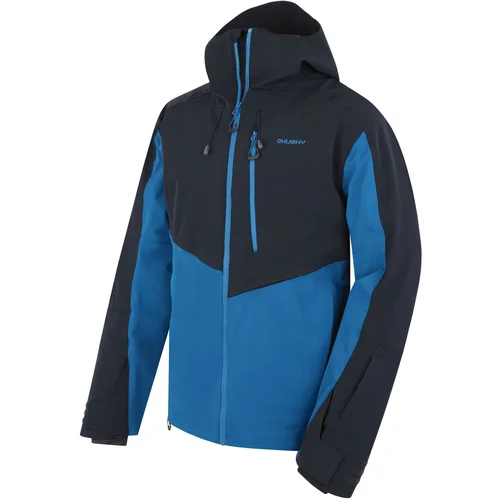 Husky Men's ski jacket Mistral M black blue/blue