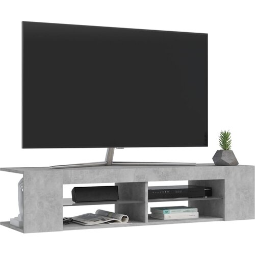  TV ormarić s LED svjetlima 135 x 39 x 30 cm Slike