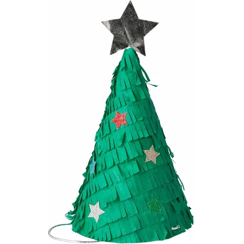 Meri Meri Party klobučki v kompletu 6 ks Christmas Tree -