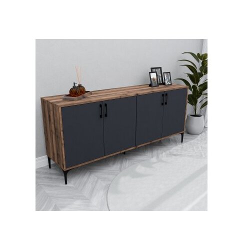 Hanah home ares 1662 anthracite console Slike