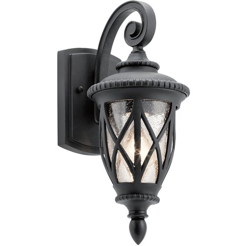 Elstead Lighting Elstead Admirals Cove Zunanja stenska svetilka z 1 lučjo, teksturirana črna, IP44, E27, (22099937) Cene