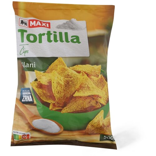 Maxi Tortilja chips slani 500g Cene