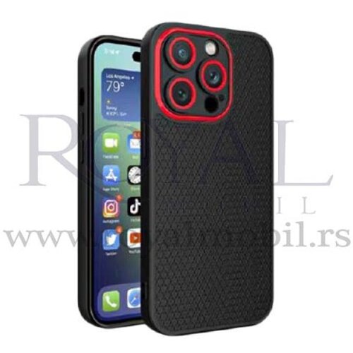  futrola king koruma za iphone 14 plus (6.7) crna sa crvenim Slike