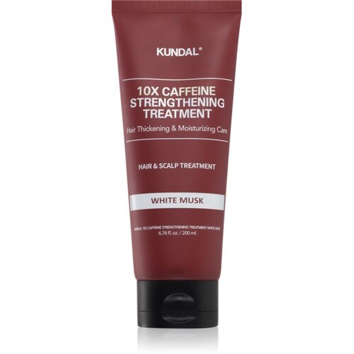 KUNDAL Caffeine 10X White Musk krepilna nega za lomljive in izčrpane lase 200 ml Cene