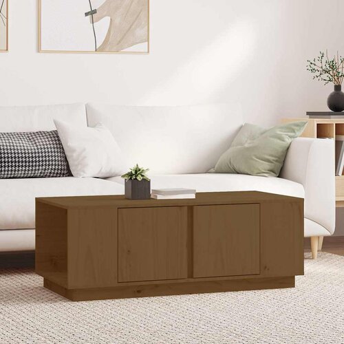  Stolić za kavu boja meda 110 x 50 x 40 cm od masivne borovine Cijene