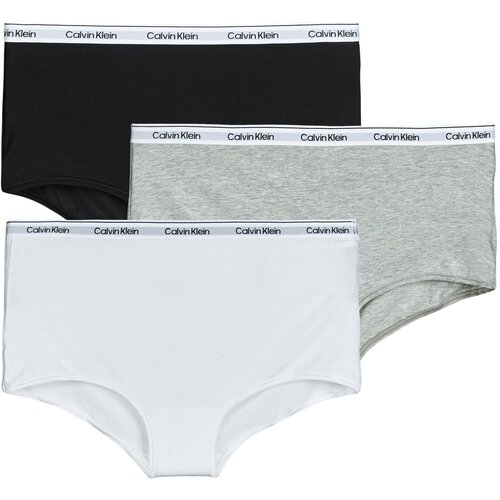 Calvin Klein Jeans Boksarice BOYSHORT 3 PK Siva Slike