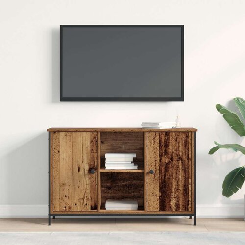  ormar Artisan Oak 101x35x65 cm Drvo i čelik Slike