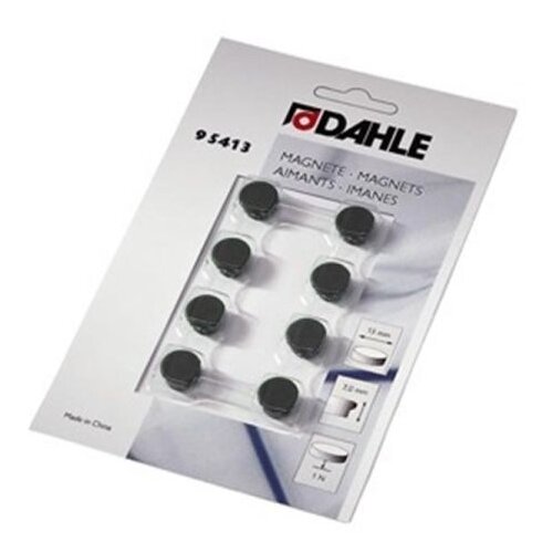 Dahle Magneti, fi-13 mm, 8 kosov, črna Cene