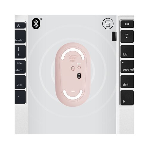 Logitech Pebble M350 (910-005717) bežični optički mi&amp;scaron; 1000dpi roze bežični mi&amp;scaron; Slike
