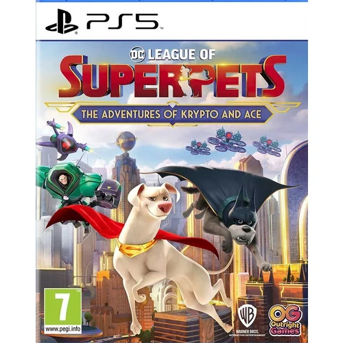 Outright Games dc league of super-pets: the adventures of krypto and ace (PS5)