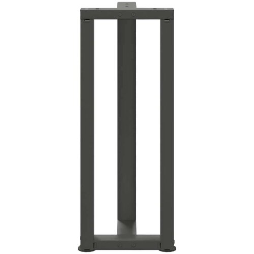  Noge konzolnog stola T-oblika 2 kom antracit 20x28x(72-73) cm Slike