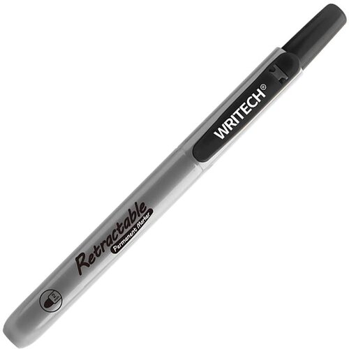  PERMANENTNI MARKER 2 mm okrugli vrh WRITECH W-805P CLICK CRNI Cene