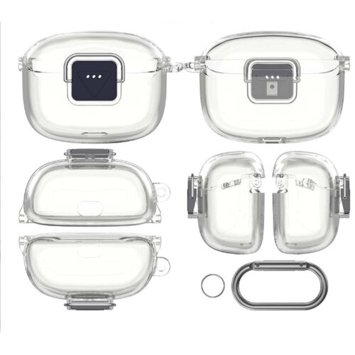 INF TPU za&scaron;čitni ovitek za JBL Tune Buds 2 s preklopom, pralen Transparent, (5000243587) Cene