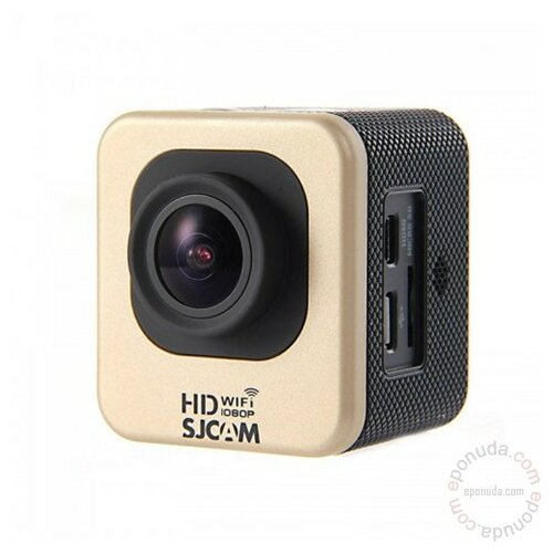 Sjcam M10 Cube Mini Full HD WiFi Gold kamera Slike