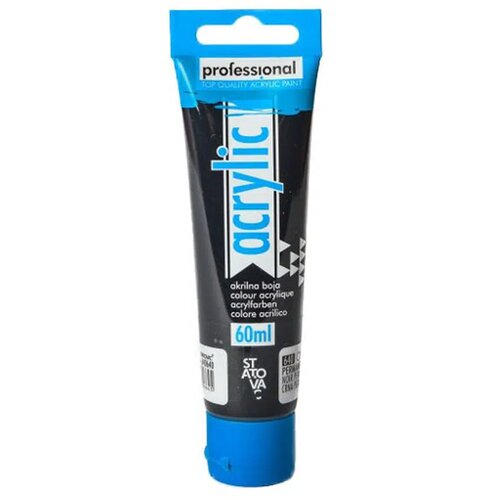 Professional profesional acrylic, akrilna boja, 60 ml - odaberite nijansu permanent black Cene